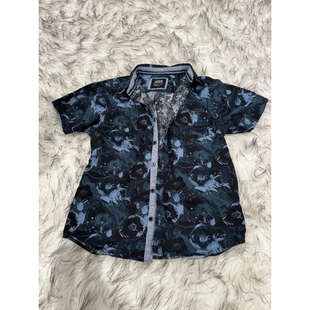 Button down lot - Boys - short sleeve size 10/12. See video